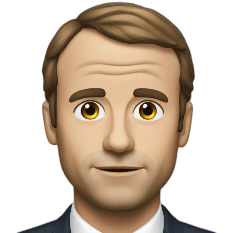 Macron qui fumme emoji