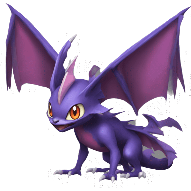 Noivern-Noibat-Nargacuga full body emoji