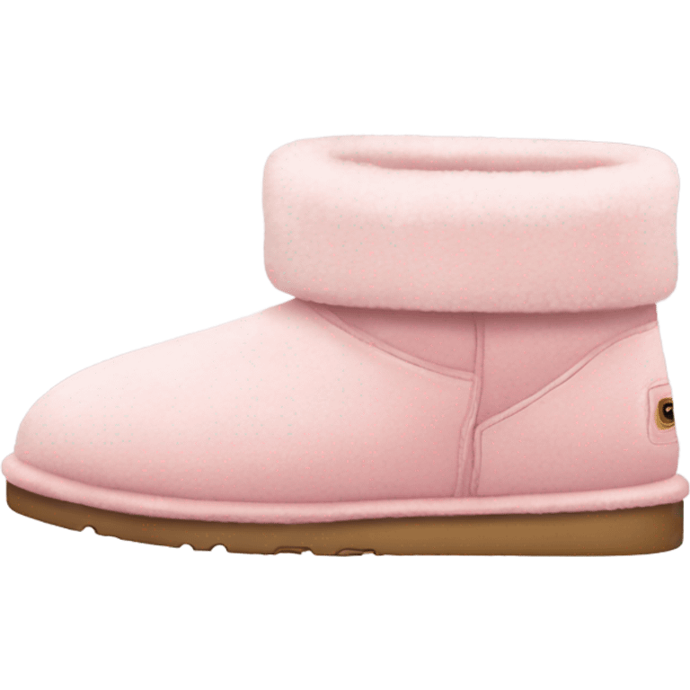 light pink ugg slippers  emoji