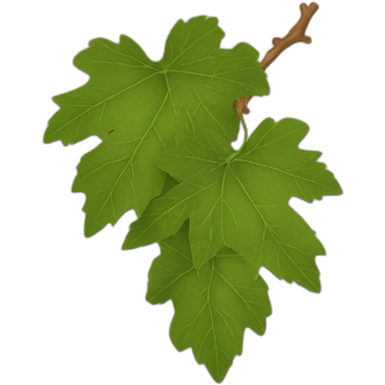 grape leaves emoji