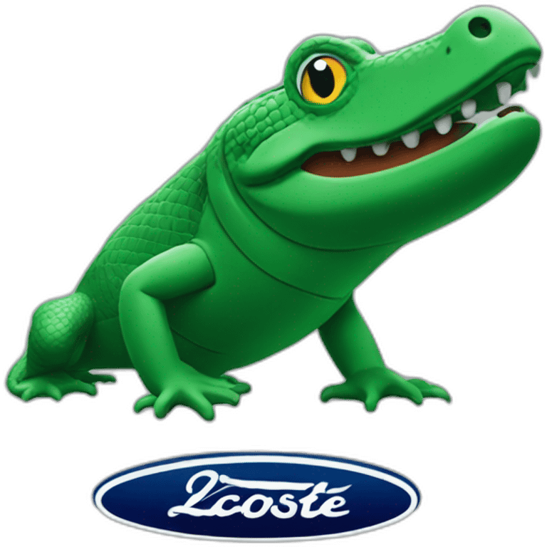 lacoste logo emoji