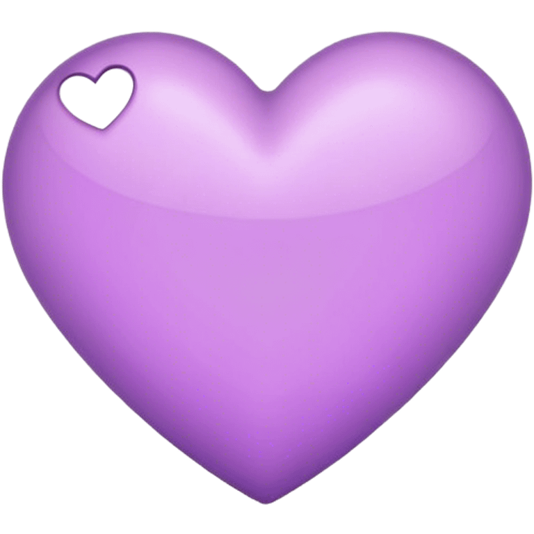 Light Purple Heart emoji