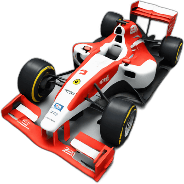 Formula 1 car emoji