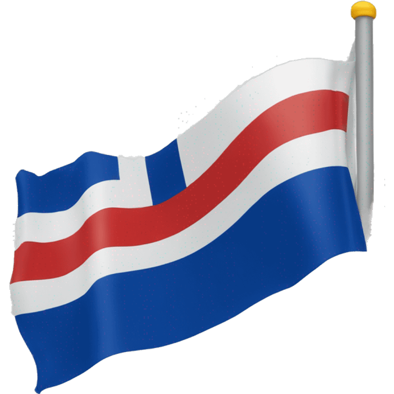 The flag of friesland emoji