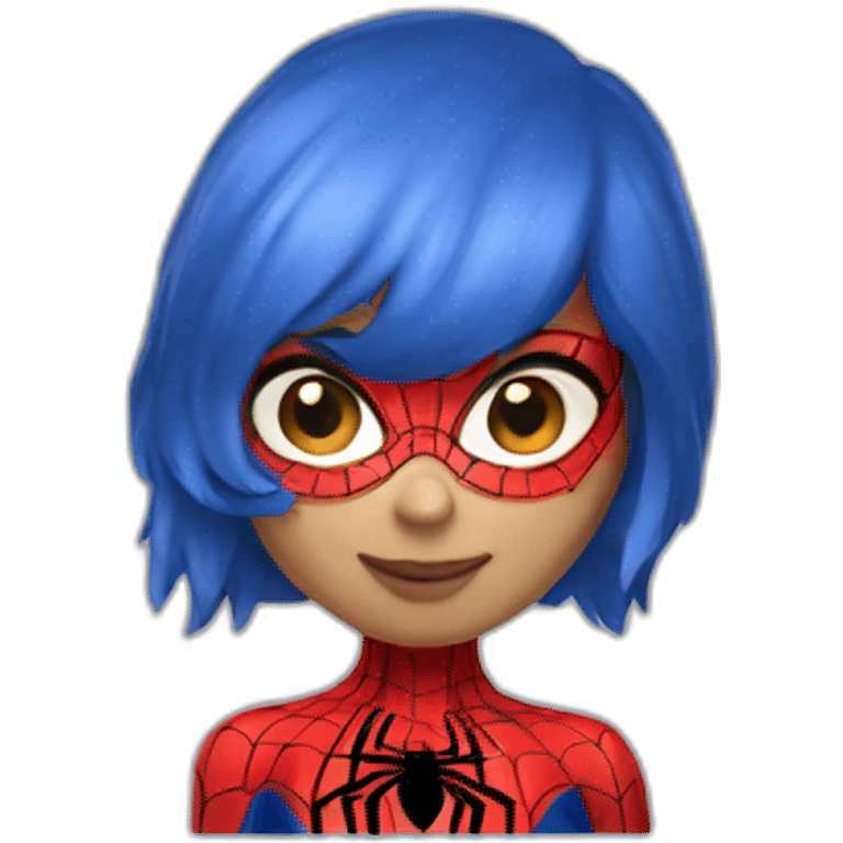 spiderman femme costume emoji