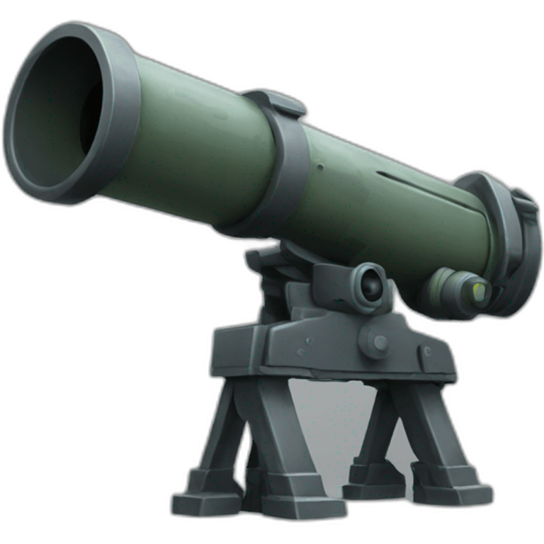 A sentry gun emoji