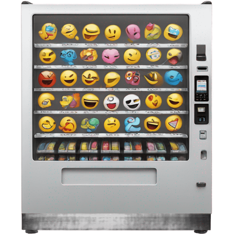 emoji vending machine emoji