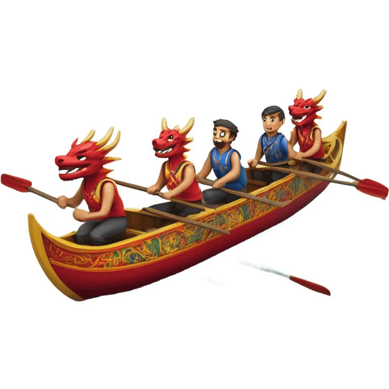 Dragon boat emoji