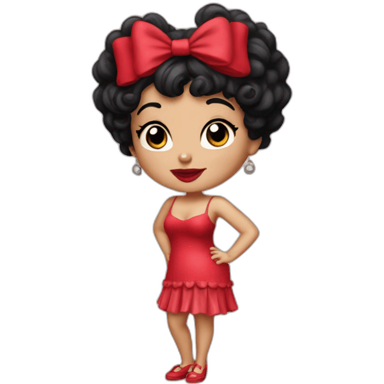 Betty boop emoji