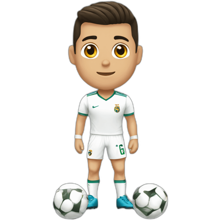 Cristiano Ronaldo feet emoji