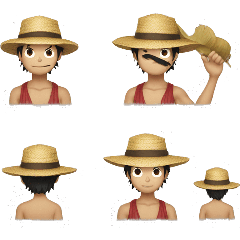 Pickel as luffy emoji