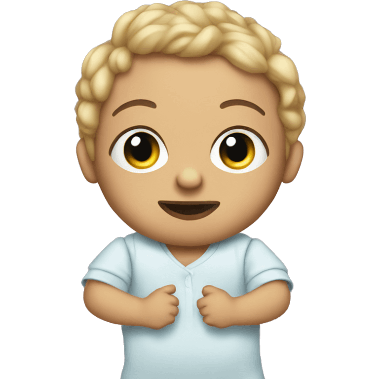 Me as a baby puppet emoji