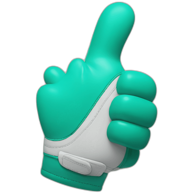 mickey mouse glove thumbs up emoji