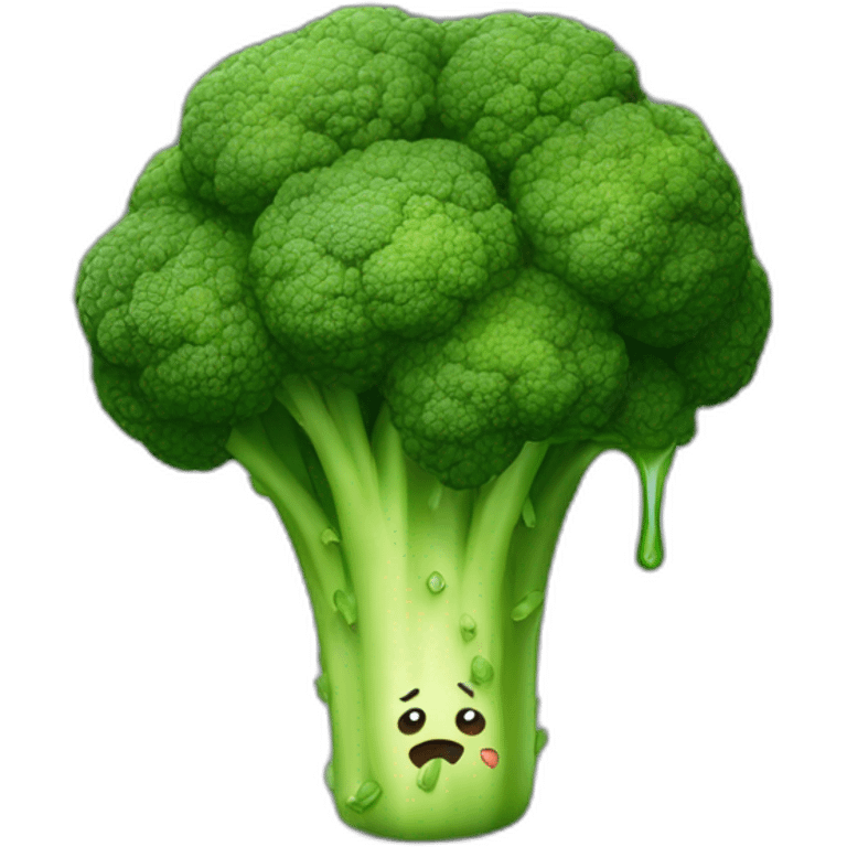 brocoli crying emoji