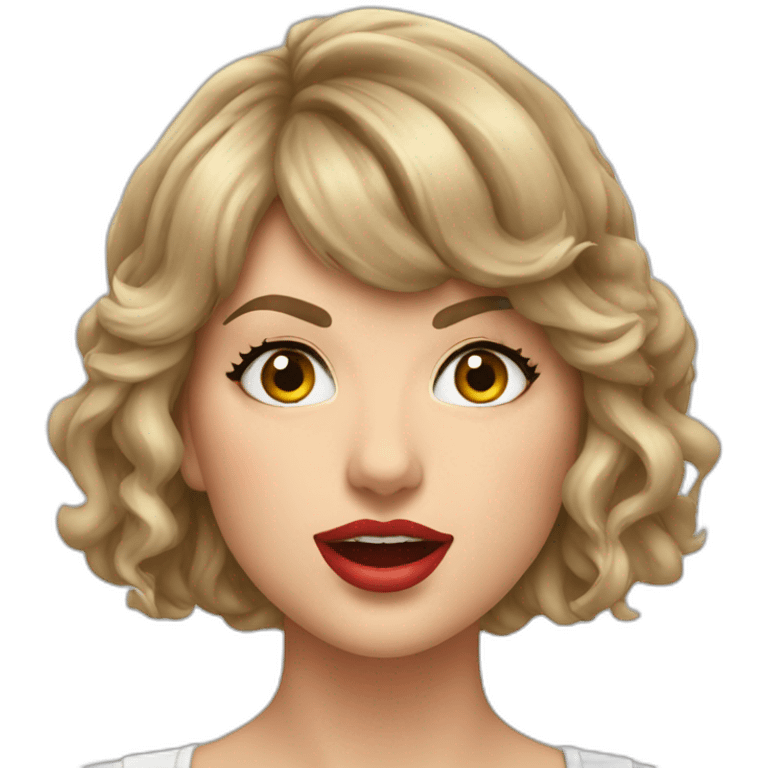 taylor-swift-bj-face emoji