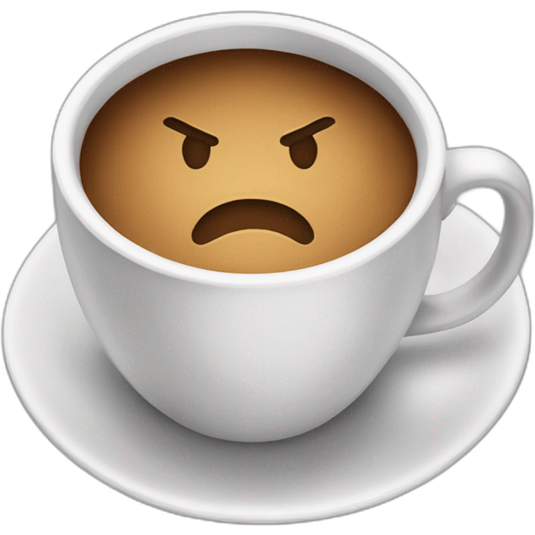 crossed out coffe emoji