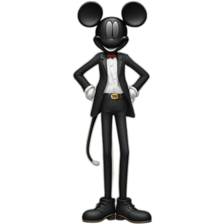 long leg micky mouse emoji