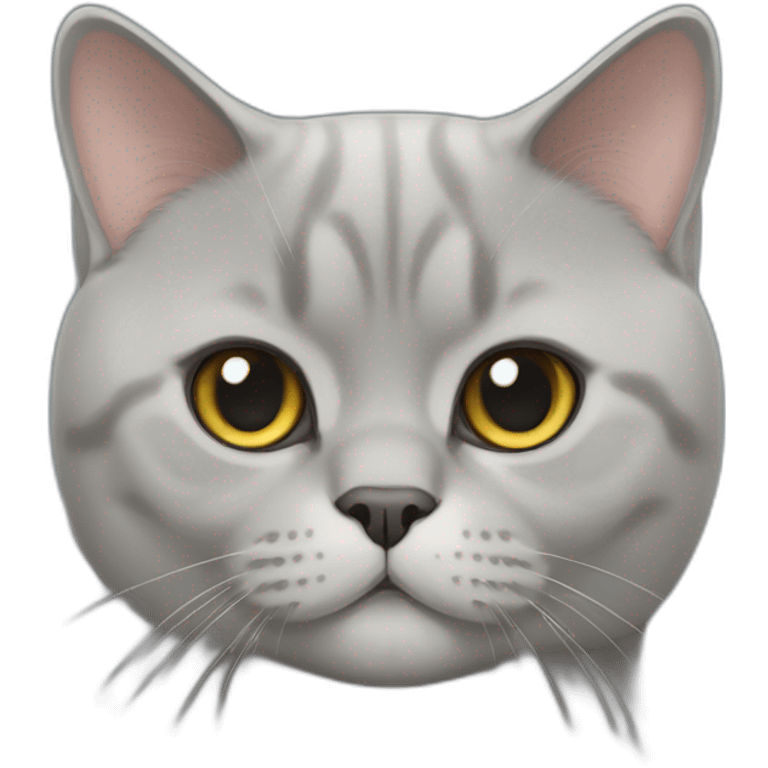 british shorthair cat emoji