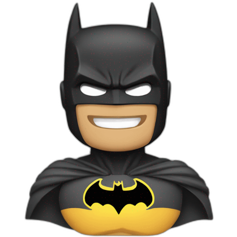 Batman qui fait coucou emoji