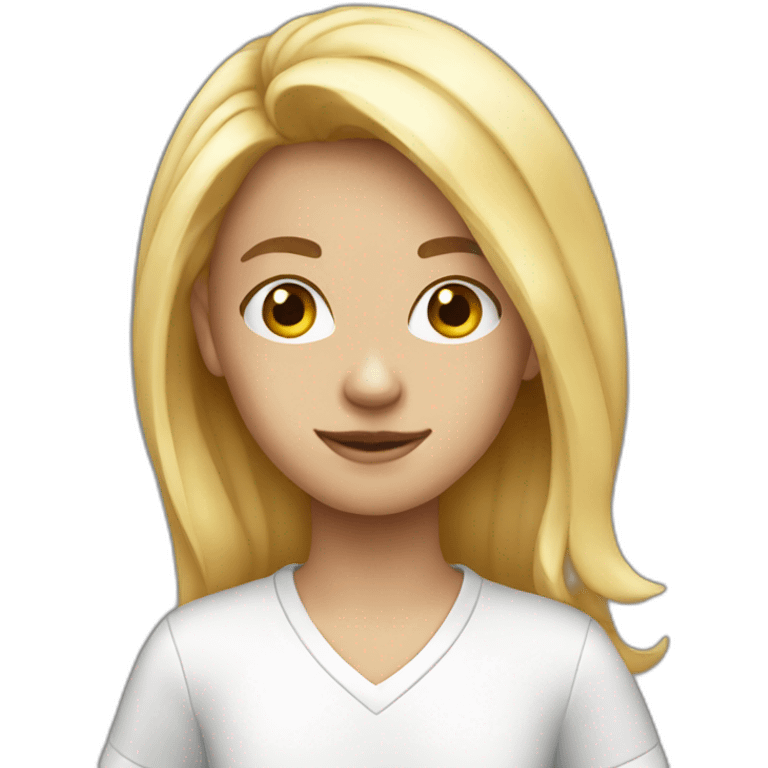 White american high schooler teen emoji