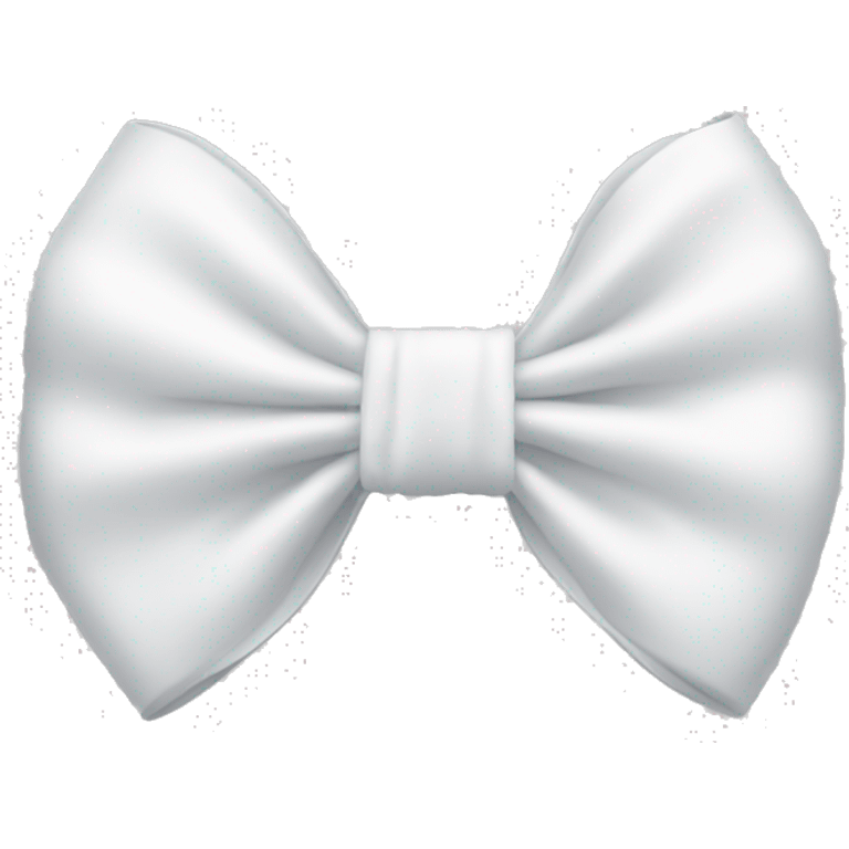 white bow emoji