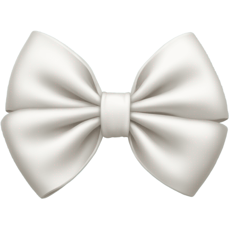 white bow emoji