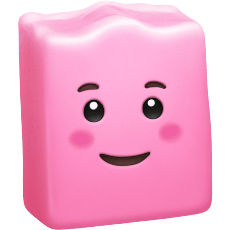 pink soap emoji