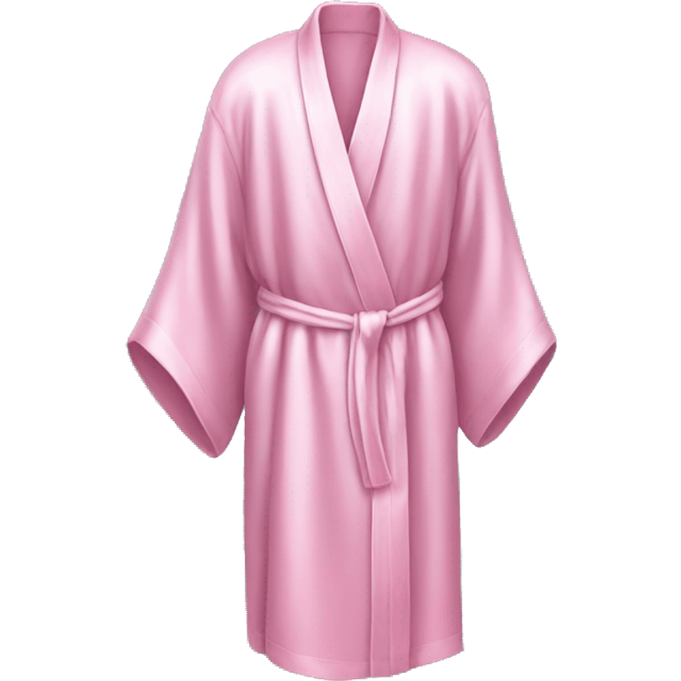 light pink silk robe emoji