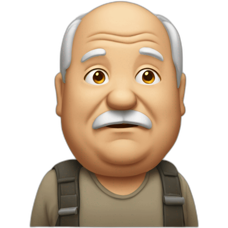 Old fat men emoji