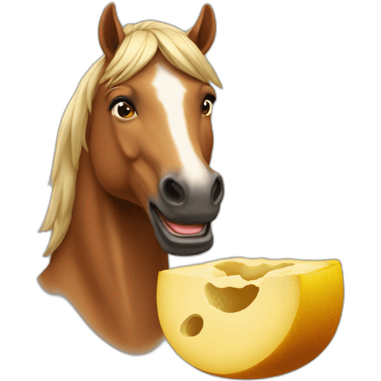 Bite wur un cheval emoji