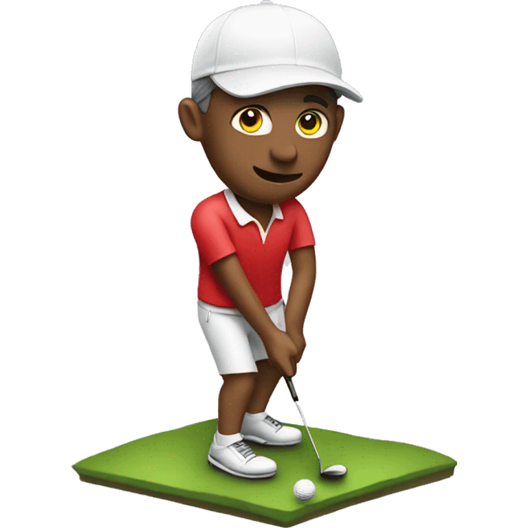 Golfer emoji