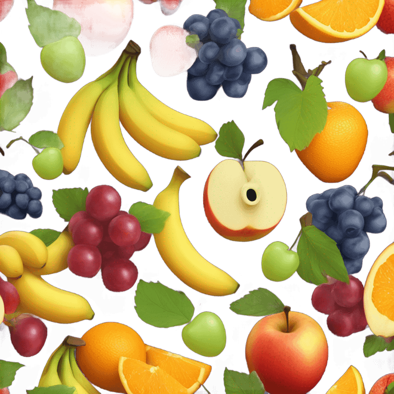 Bunches of fruit emoji