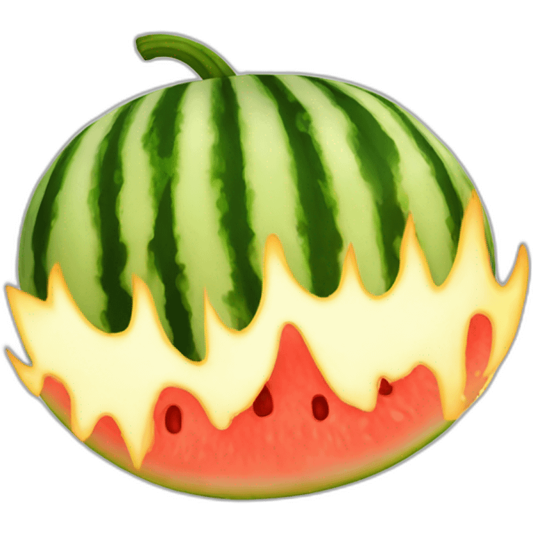 flamme-wtaermelon emoji