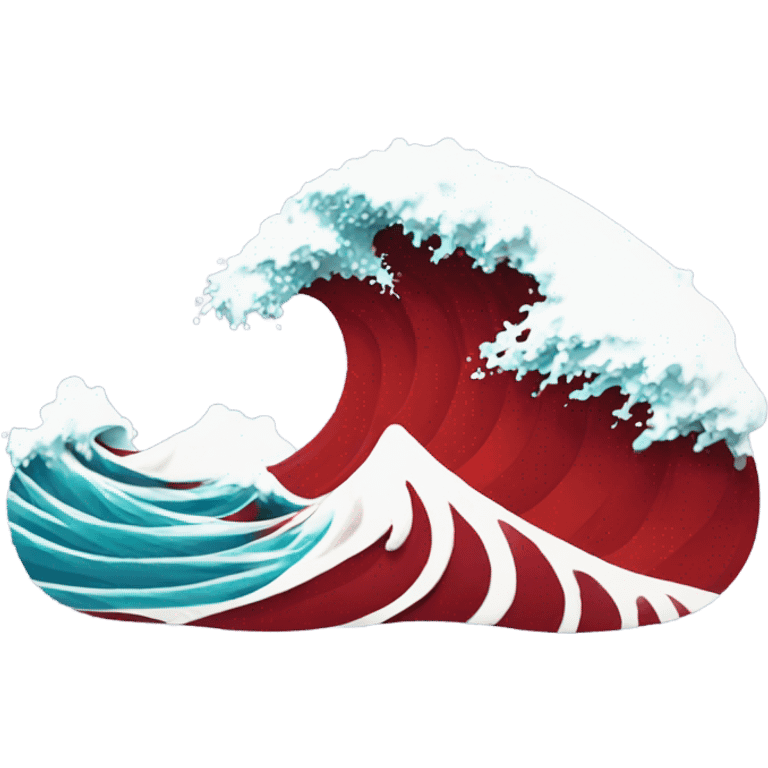 red sea wave emoji