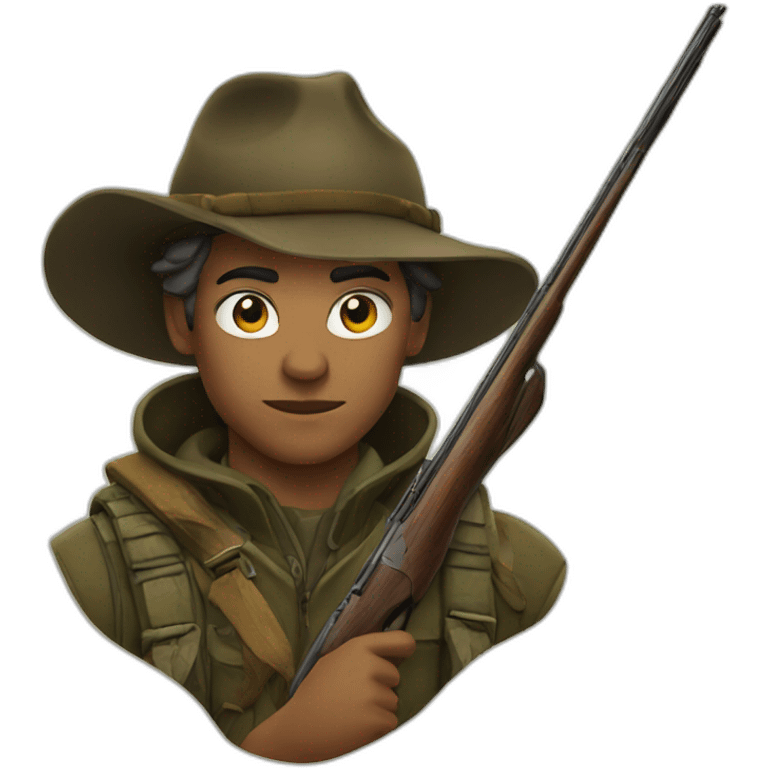 hunter emoji