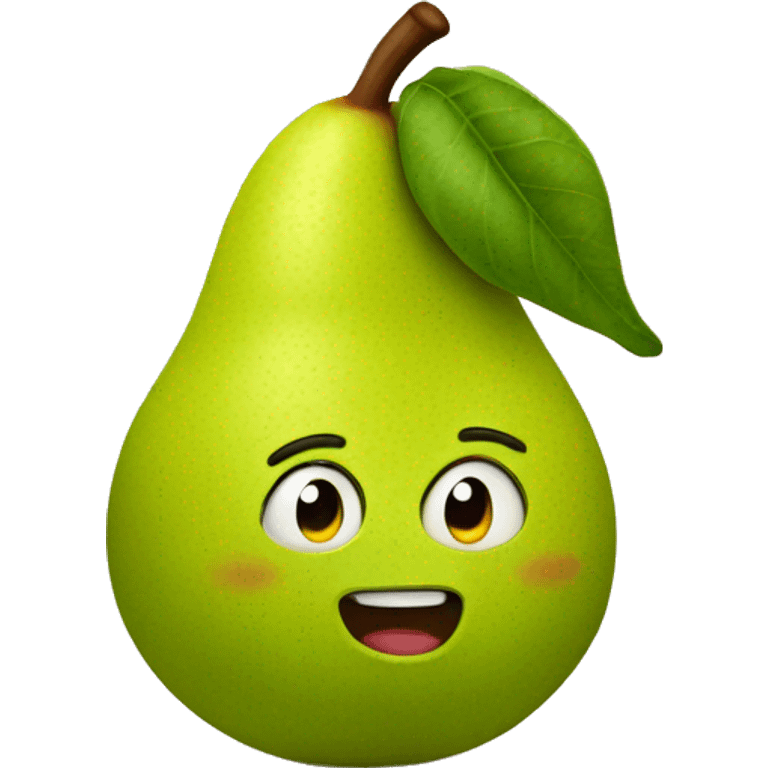 Pear emoji