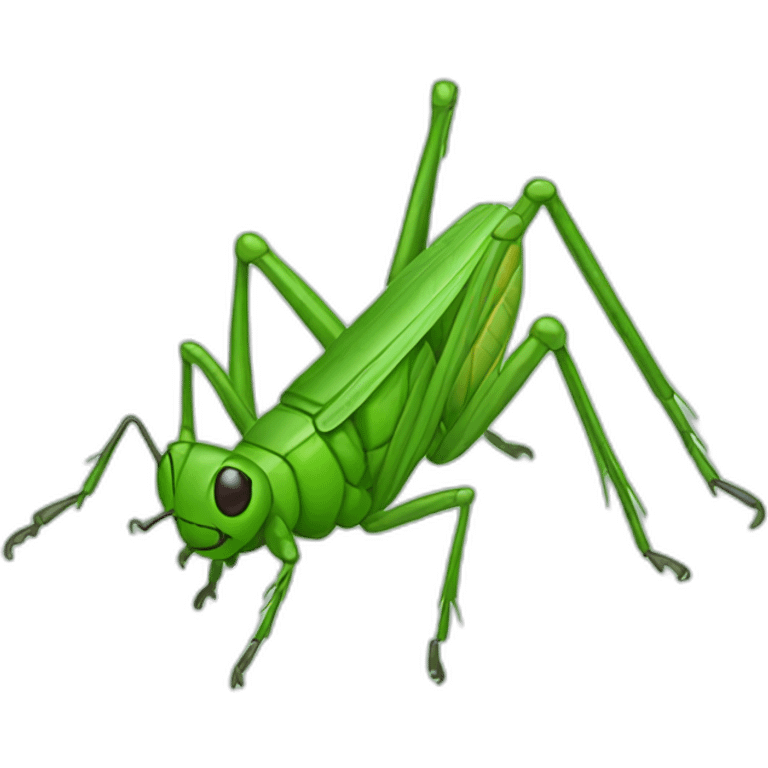 Green Cricket emoji