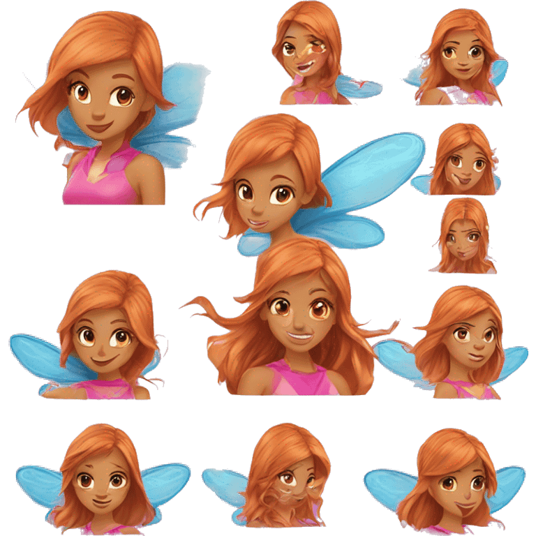 Winx club bloom magic winx emoji