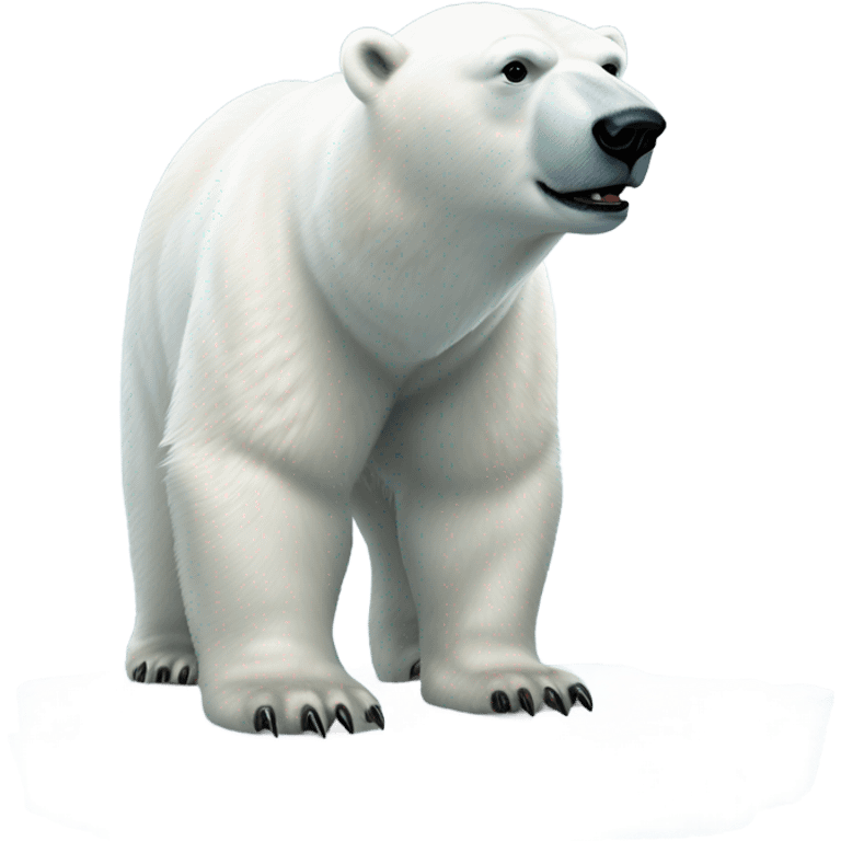 polar bear emoji