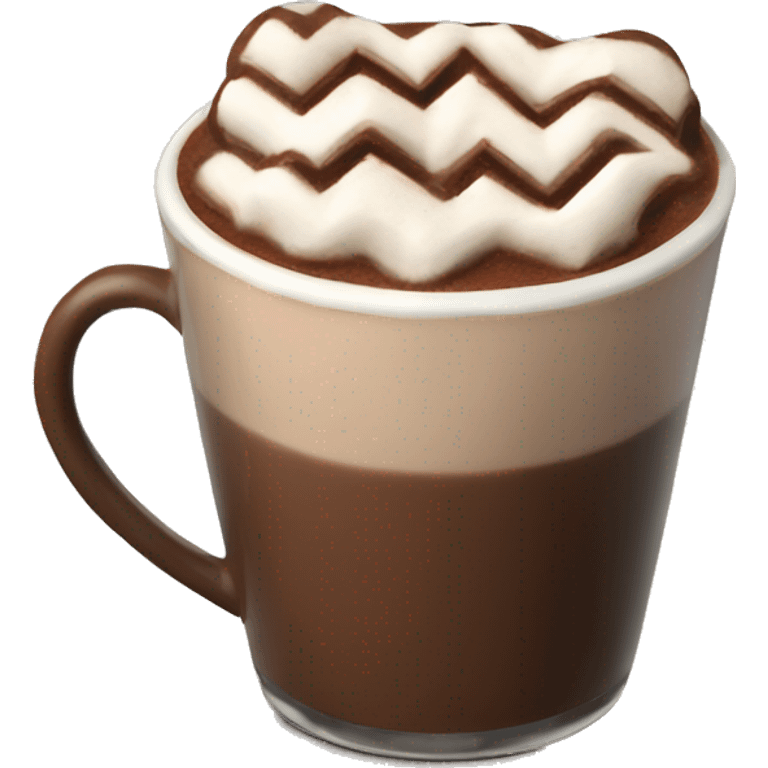 Baileys hot chocolate emoji