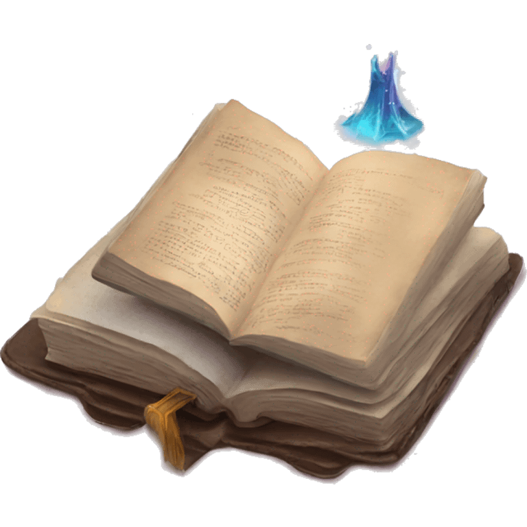 Magical book  emoji