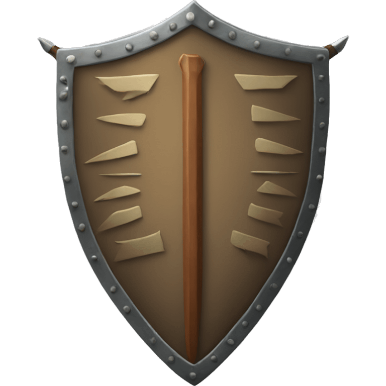 Spear shield emoji