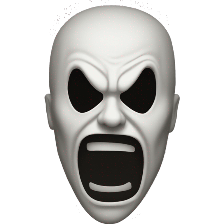 Scream mask emoji