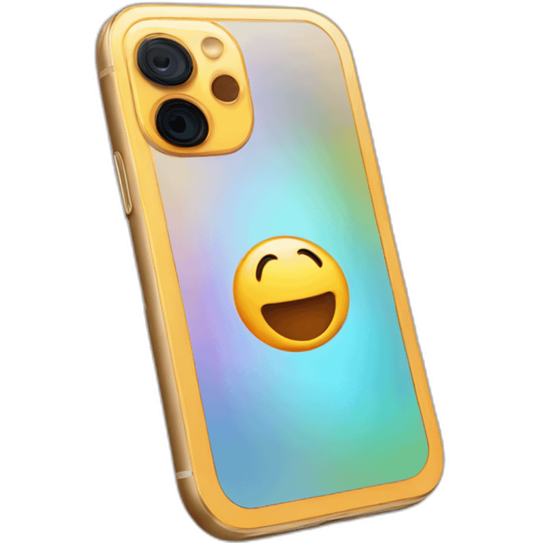 iPhone 15 pro max phone emoji