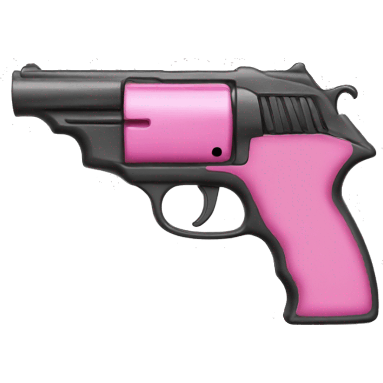 Pink gun emoji