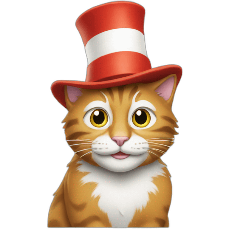 the cat in the hat emoji