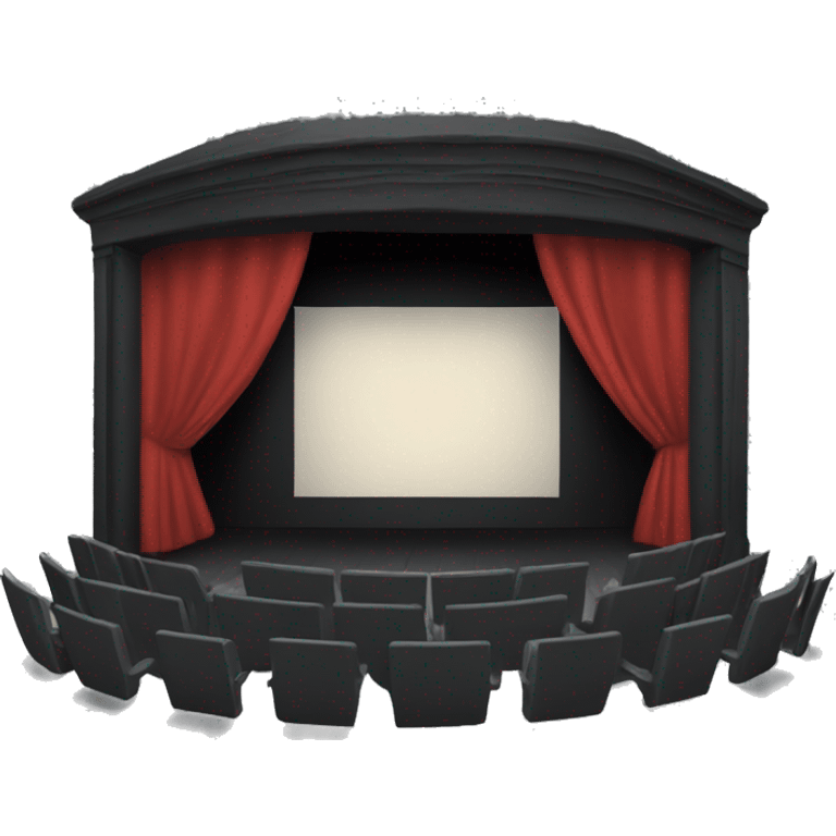 black box theatre emoji