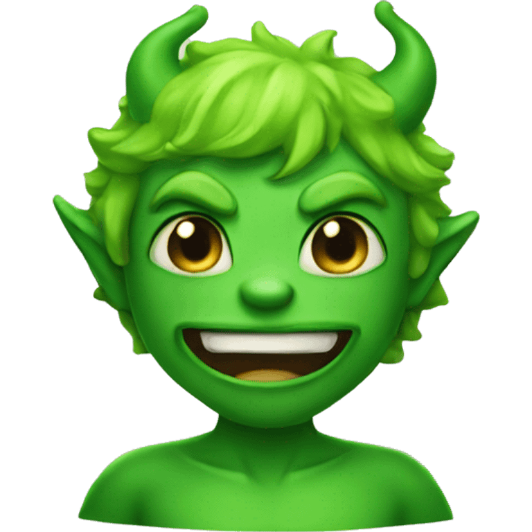 Little Green Devil emoji