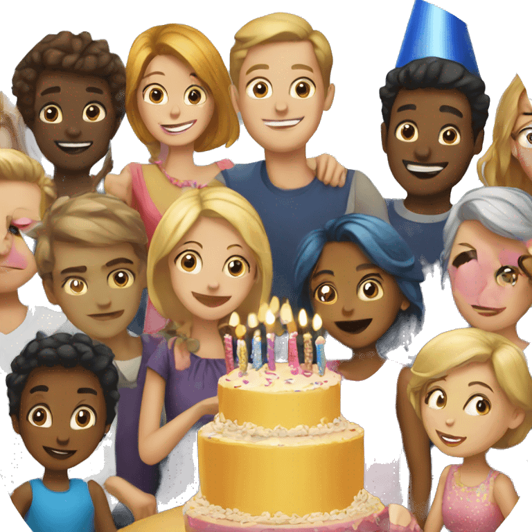 Birthday party emoji