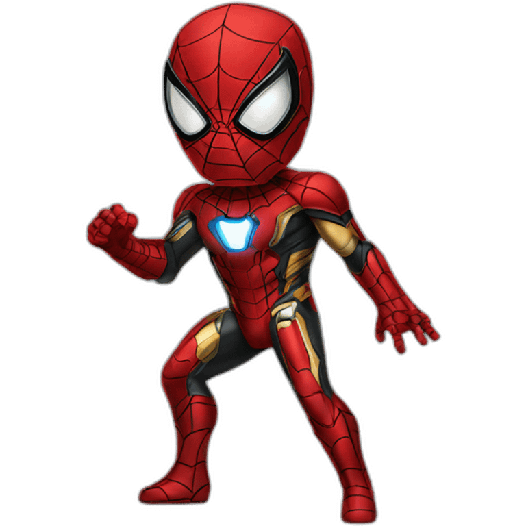 spiderman as ironman emoji